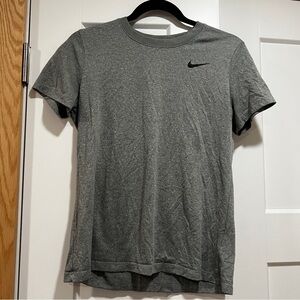 Nike Women’s Dri-Fit Heather Grey Crew Tee